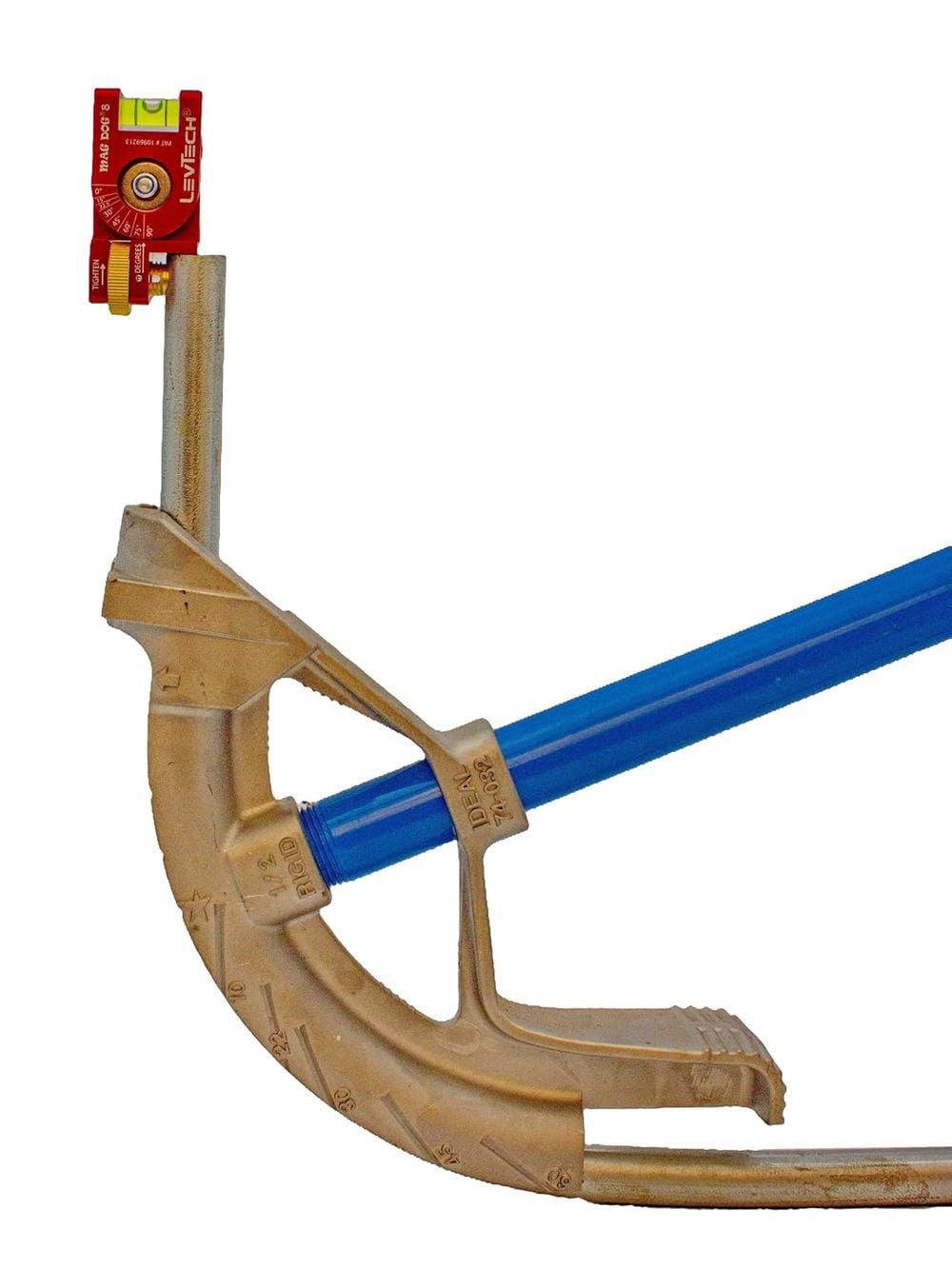 LevTech Mag Dog Red 8-in-1 Conduit Bending Level, large image number 3