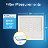 3M Filtrete 20 x 20 x 1-Inch 1900 MPR MERV 13 Allergen Defense Furnace Air Filter, small image number 3
