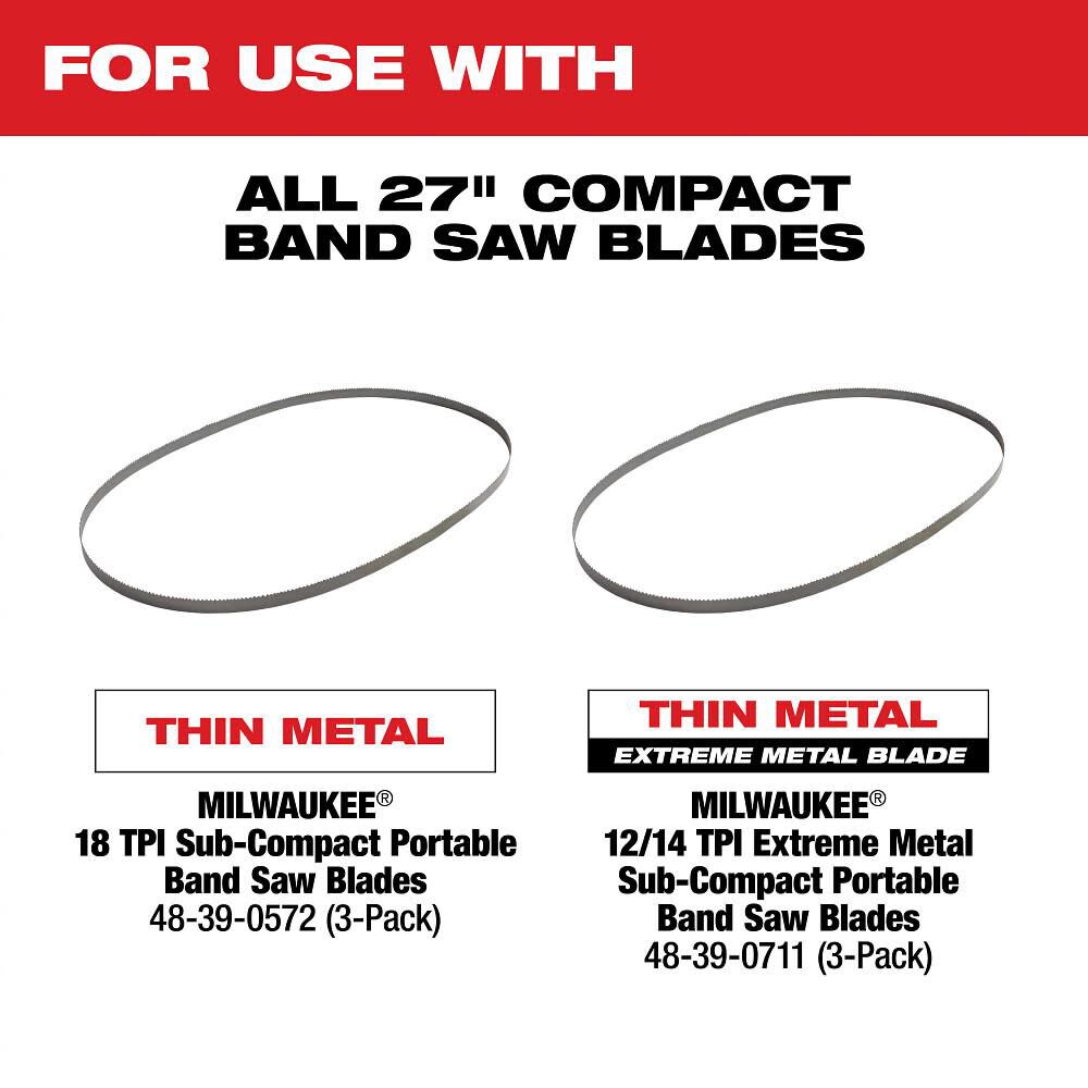 Milwaukee M12 Cordless Sub-Compact Band Saw Kit, large image number 5