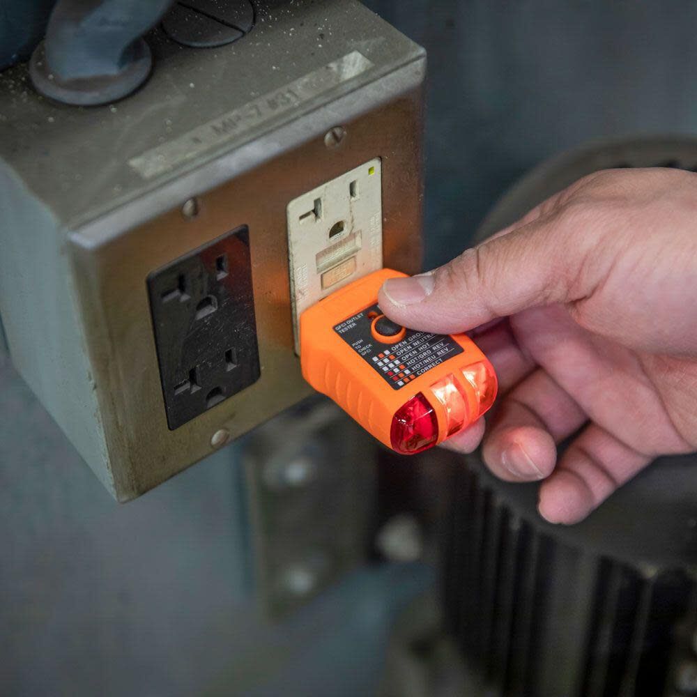 Klein Tools GFCI Receptacle Tester, large image number 9