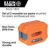 Klein Tools Reusable Cooler Ice Packs 2pk, small