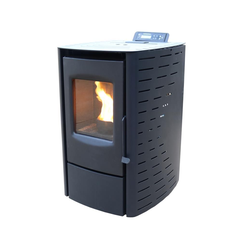 Cleveland Iron Works No.215 Mini EPA Approved High-Efficiency Pellet Stove with Smart Home Technology Heats 800 Sq Ft Area, large image number 2