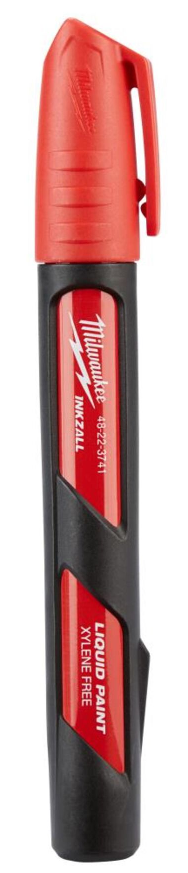 Milwaukee INKZALL Red Paint Marker, large image number 2