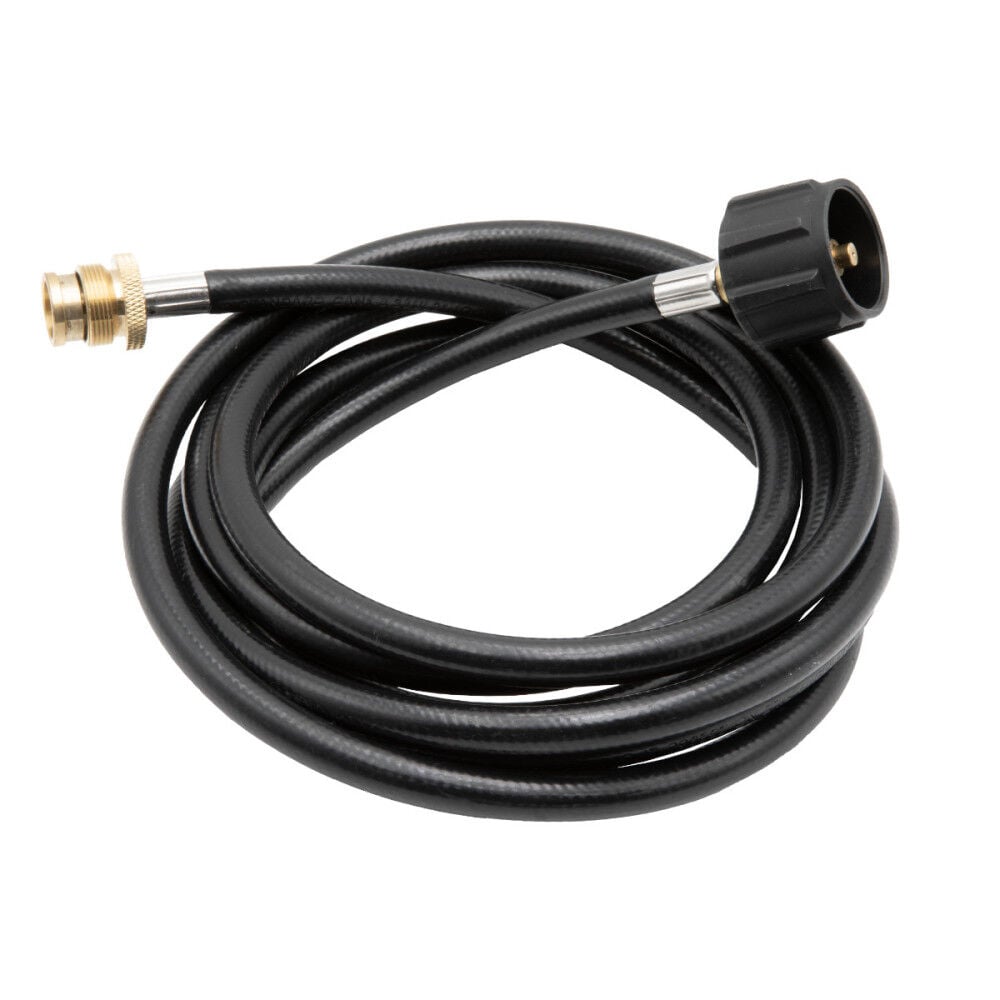 Clam Outdoors 5 Ft. Length Extension Propane Hose for Large Propane Tanks – 119164