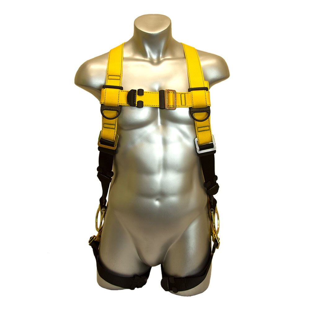 Guardian Fall Protection XL-XXL Series 1 Full-Body Harness with Side D-Ring Size 2XL – 37010