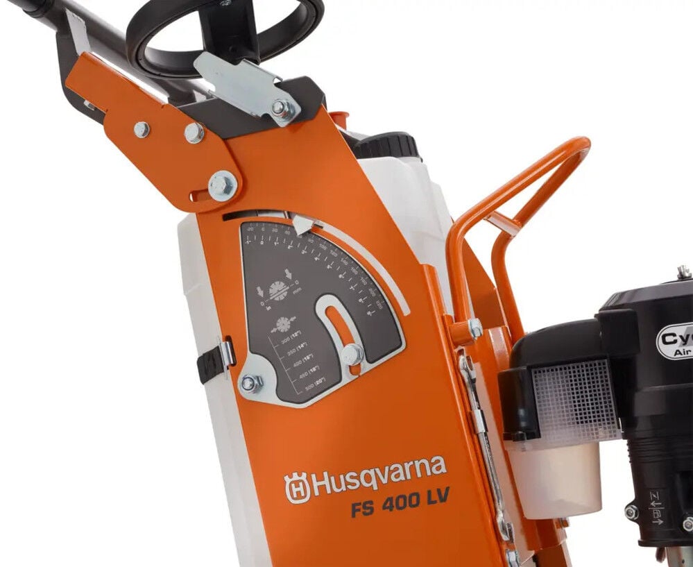 Husqvarna Construction FS400 11.7 HP 20 Inch Gas Walk-Behind Concrete Saw Body Only, large image number 6