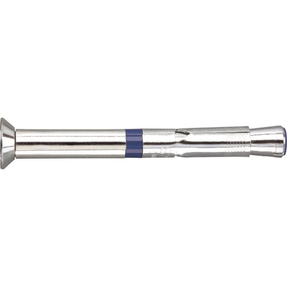 DEWALT Power-Bolt 1/2 x 5 Inch Flat Head Concrete Sleeve Anchor 25 Pieces, large image number 1