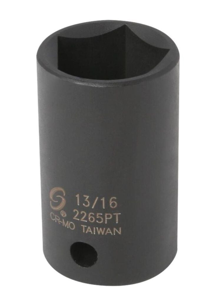 Sunex 1/2 Inch Drive 13/16 Inch 5PT Impact Socket