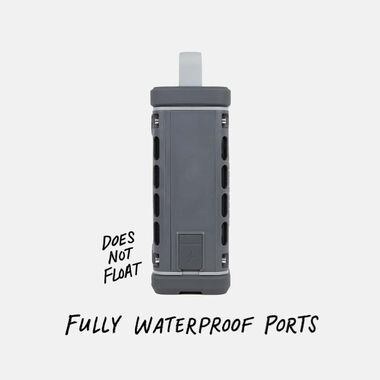 Turtlebox Ranger Li-Ion Battery-Powered Ultra-Portable Speaker, Gray