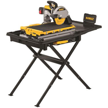 DEWALT Tile Saw with Stand 10in High Capacity, large image number 2