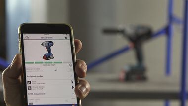 Bosch 18V 1/2in Impact Wrench with Friction Ring Mid Torque and Thru Hole Connected Ready (Bare Tool), large image number 5