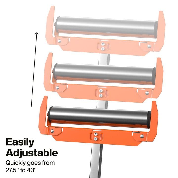Klein Tools Promotional Heavy Duty Adjustable Height Roller Stand, large image number 1
