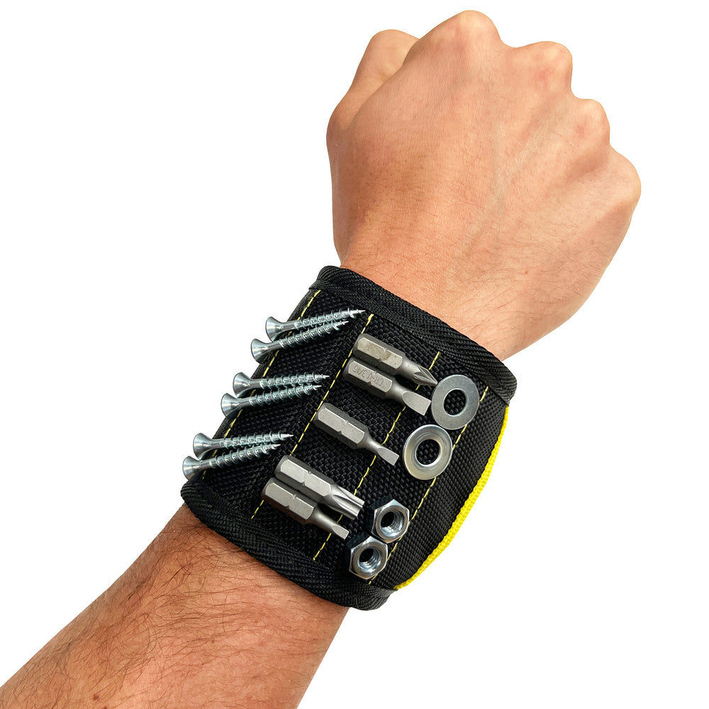Wrap-It MagSnap Magnetic Wristband, OSFM, Black, large image number 2