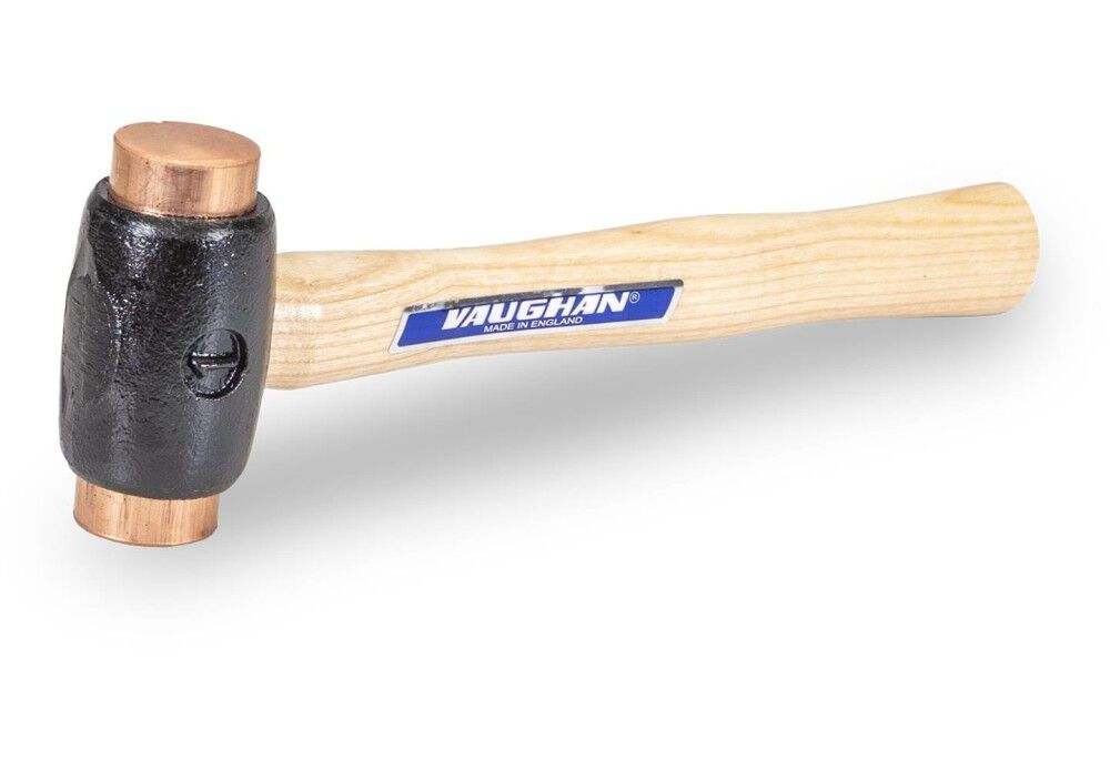 Vaughan 1.75 Lbs Copper Face Hammer with Hardwood Handle, large image number 1