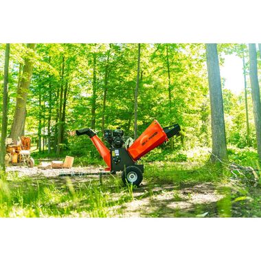 DK2 4in 280 cc 7HP Gasoline Powered Kinetic Drum Chipper, large image number 14