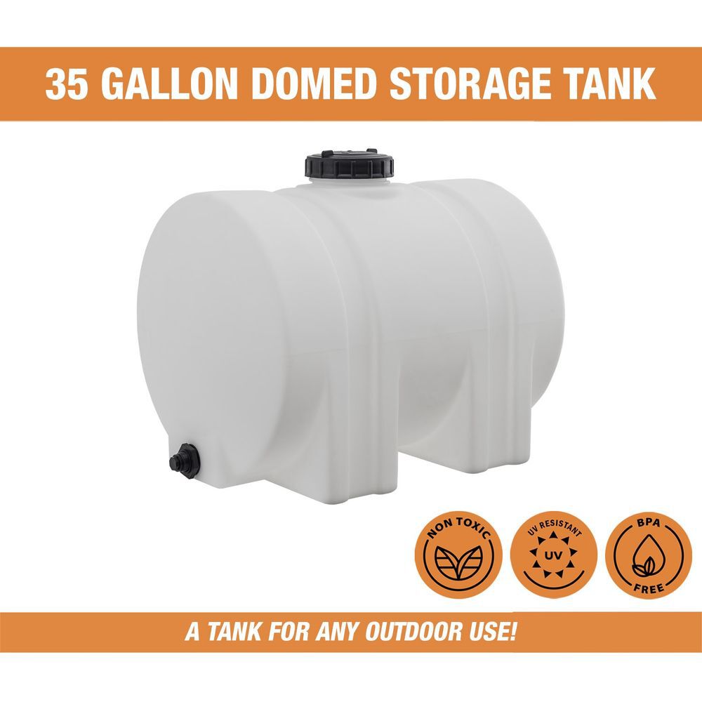 Buyers Products Company 35 Gallon Storage Tank with Legs - 31 Inch x 20 Inch x 23 Inch, large image number 4