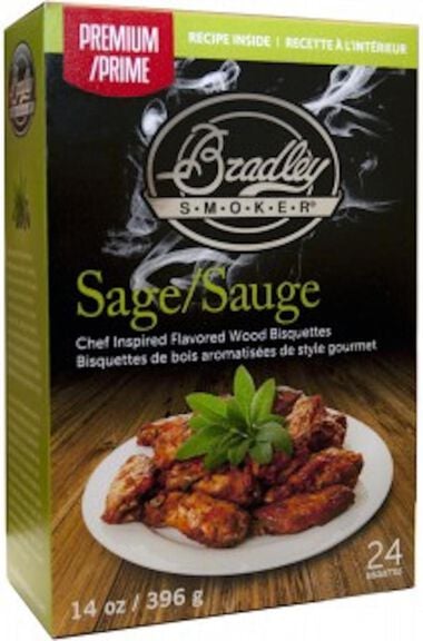 Bradley Smoker Premium Sage Maple Bisquettes 24 pack, large image number 0