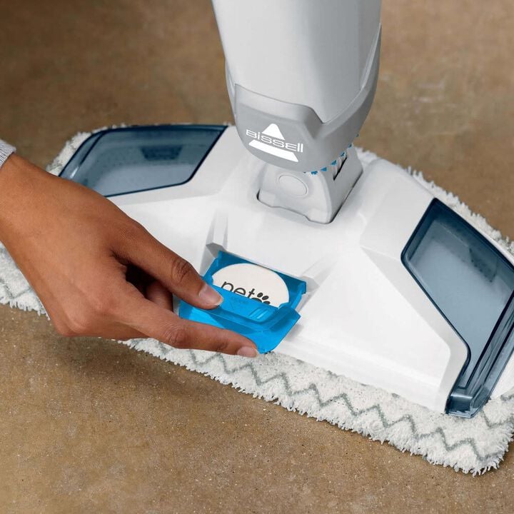 Bissell PowerFresh 12A Corded White Bagless Standard Steam Mop, large image number 6