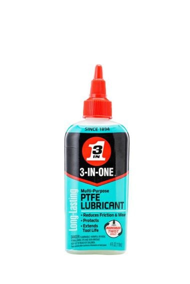 3-In-One 4-oz PTFE Lube Drip Oil