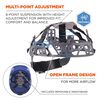 Ergodyne Skullerz 8966 Blue Lightweight Cap Style Hard Hat Vented Class C, small image number 5