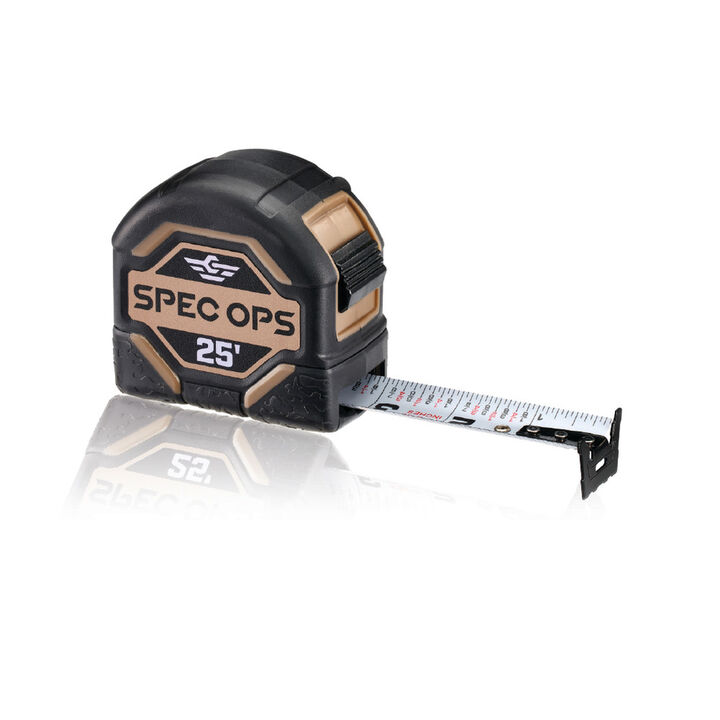 Spec Ops 25 ft Tape Measure