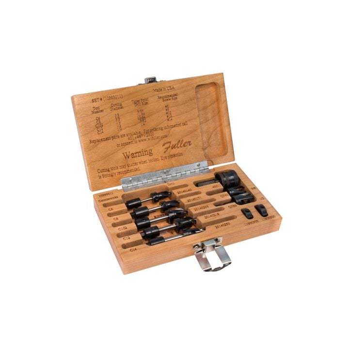 WL Fuller No 11 Combination Countersink & Quick Change Tapered Drill Bit Set, large image number 5