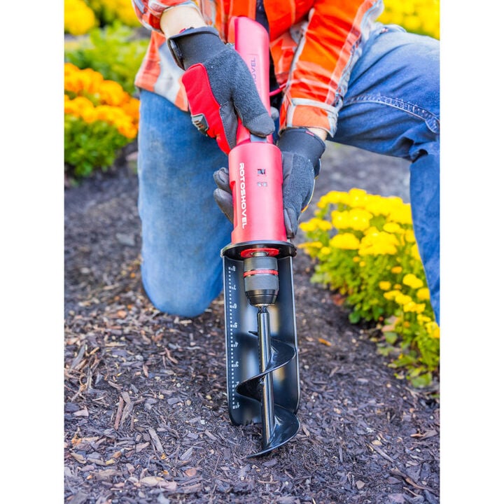 Rotoshovel 12V Handheld Electric Automatic Shovel Kit with (1) Battery, large image number 8