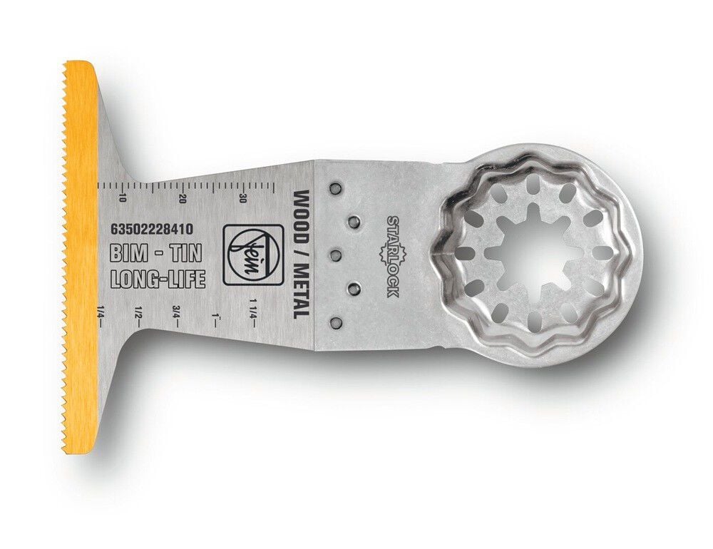 Fein TITAN Coated Demolition Oscillating Saw Blade 2-1/2 Inch x 2 Inch 3 Pieces, large image number 1