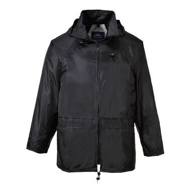 Portwest Black Classic Rain Jacket - XL
