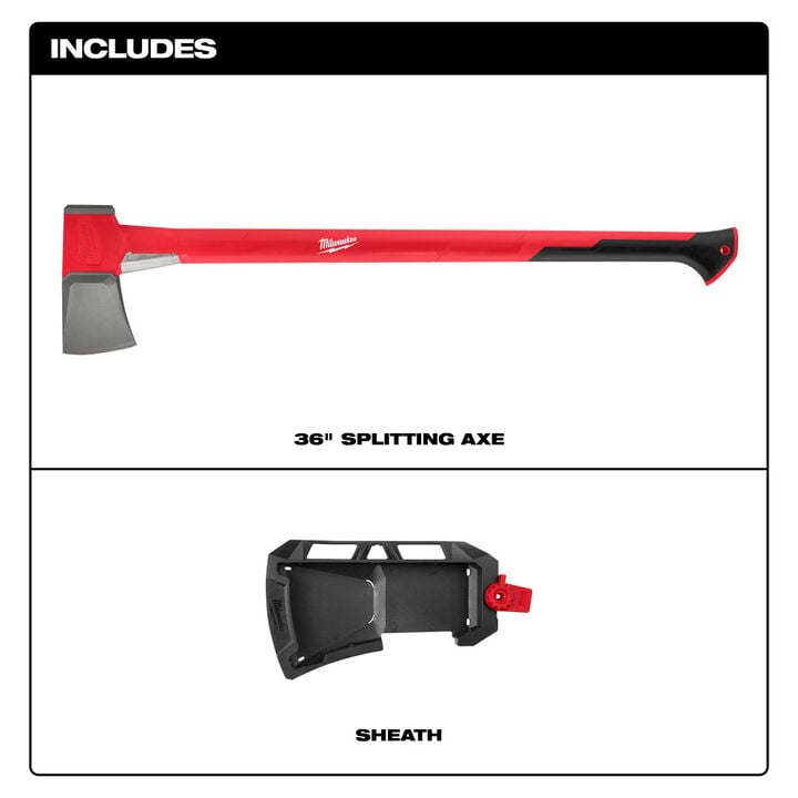 Milwaukee 36 Inch Splitting Axe, large image number 2