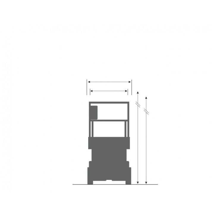Skyjack 26 Ft. E-Drive Electric Slab Scissor Lift, large image number 3