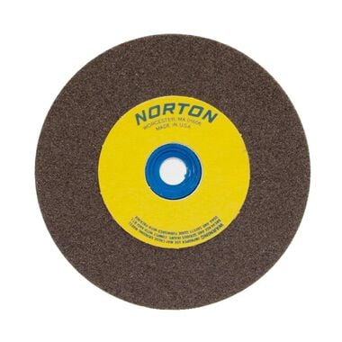 Norton 6 x 3/4 x 1 In. Gemini A/O Bench/Pedestal Whl Type 01 Straight Fine 100/120 Grit, large image number 0