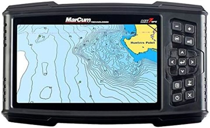 MarCum MX-7 Digital Sonar System 7 in LCD Dual Beam with GPS, large image number 3