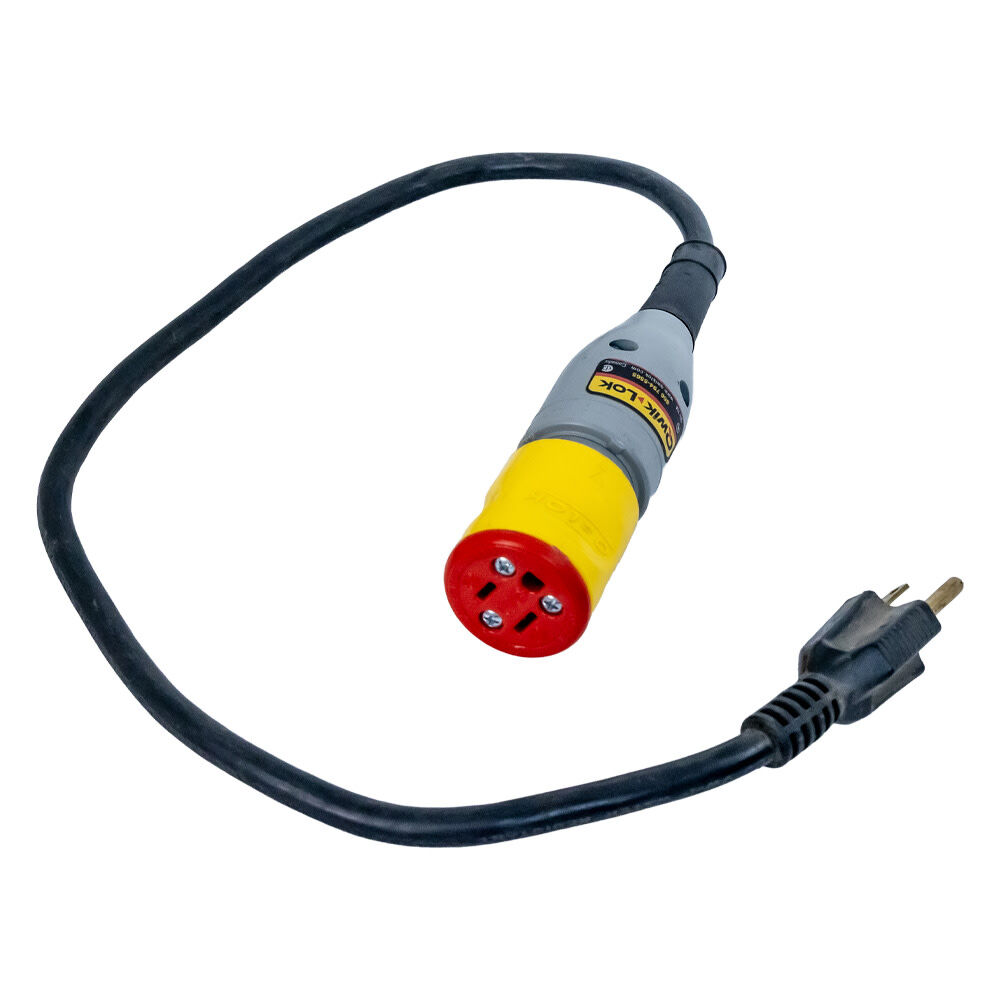 Qwik-Lok Short 30-Inch 14-Gauge SJT Demo Cord, large image number 1