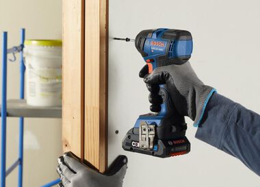 Bosch 18V 2 Tool Combo Kit with Impact Driver GDR18V-1800 Drill/Driver GSR18V-400 with 2 2Ah Batteries, large image number 6