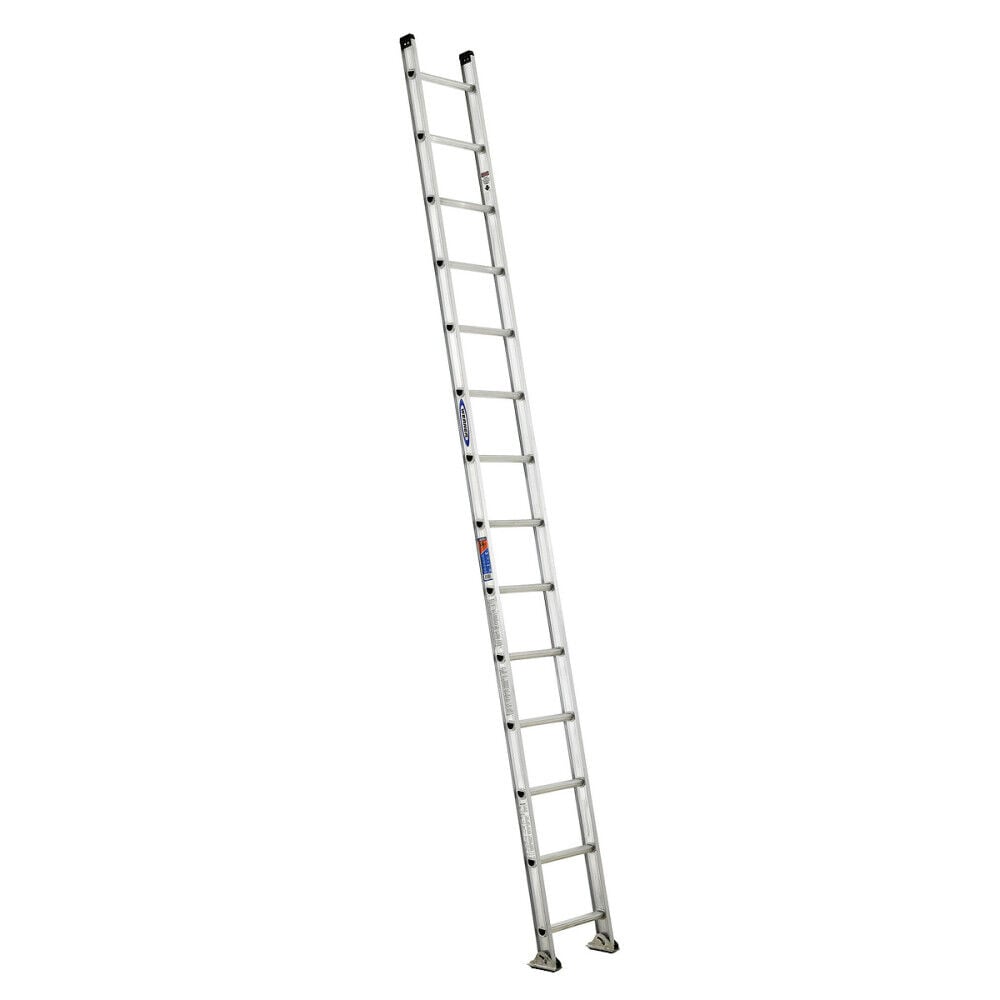 Werner D1500 Series 14 Ft 300 Lbs Aluminum Type IAA Straight Ladder – D1514-1