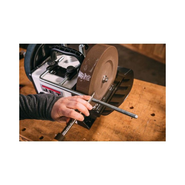 JET 10in 220 Grit Aluminum Oxide Grinding Wheel For JWS 10, large image number 1