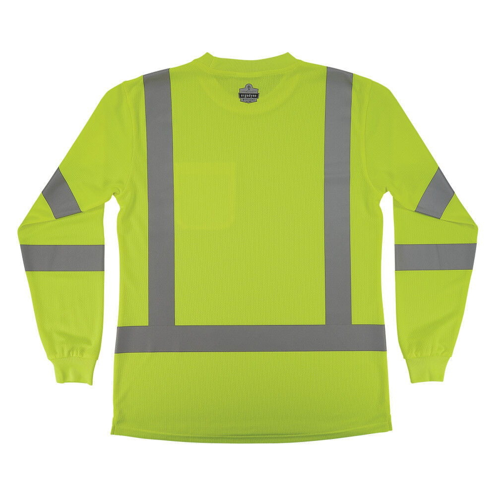 Ergodyne GloWear 8374 Womens Essential Class 3 Long Sleeve Shirt, large image number 8