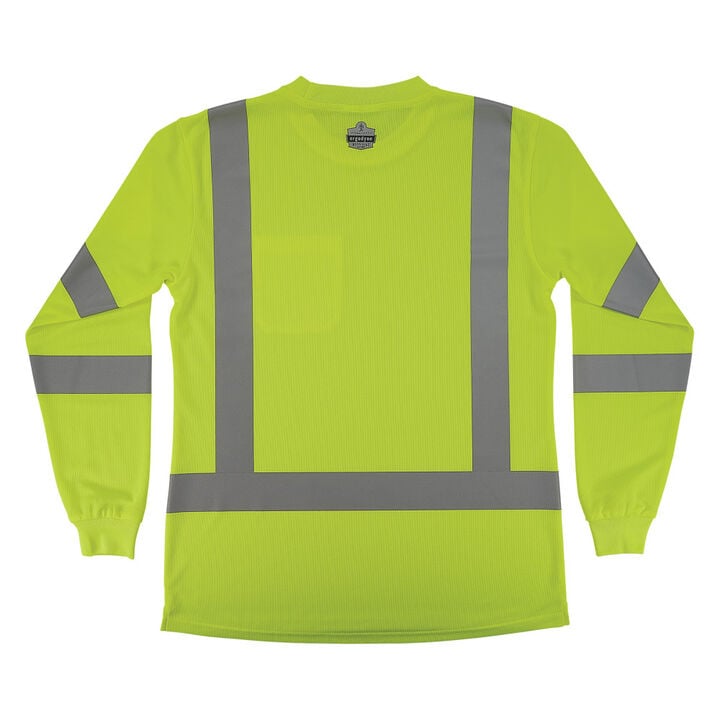 Ergodyne GloWear 8374 Womens Essential Class 3 Long Sleeve Shirt, large image number 7