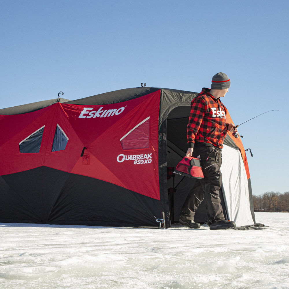 Eskimo OutBreak 850 XD Ice Fishing House Portable Pop Up