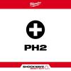 Milwaukee SHOCKWAVE 6 in. Phillips #2 Impact Power Bit, small