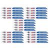 Lenox 8 Inch 10 TPI MULTIWOLF WAVE EDGE Reciprocating Saw Blade, 25 Pieces, small image number 1