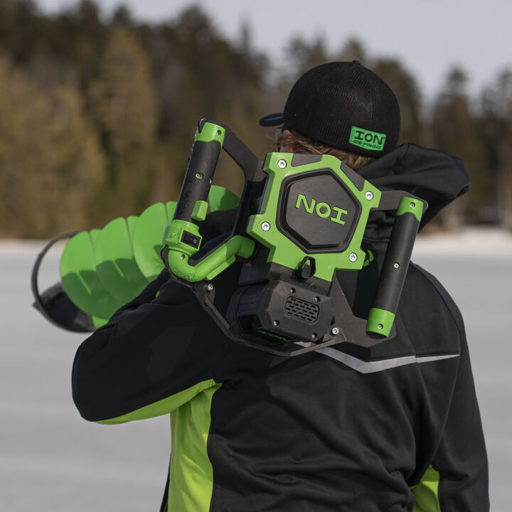 Ion Ice Auger Alpha Poly 8in (2Bat), large image number 7