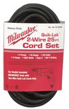 Milwaukee 25 ft. 2-Wire QUIK-LOK Cord, small