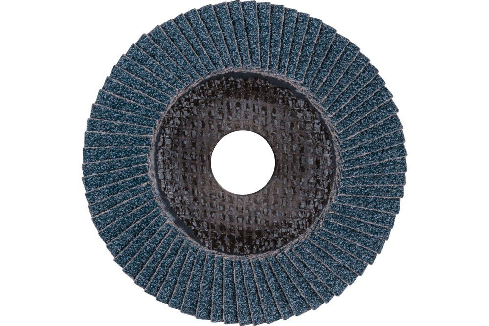 Pferd Flap Disc, 4-1/2 Inch x 7/8, Z SG POWER STEELOX, 80 Grit, T29, Conical, Zirconia, large image number 3