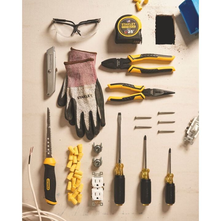 Stanley 8 Inch Bi-Mat Linesman Plier, large image number 7