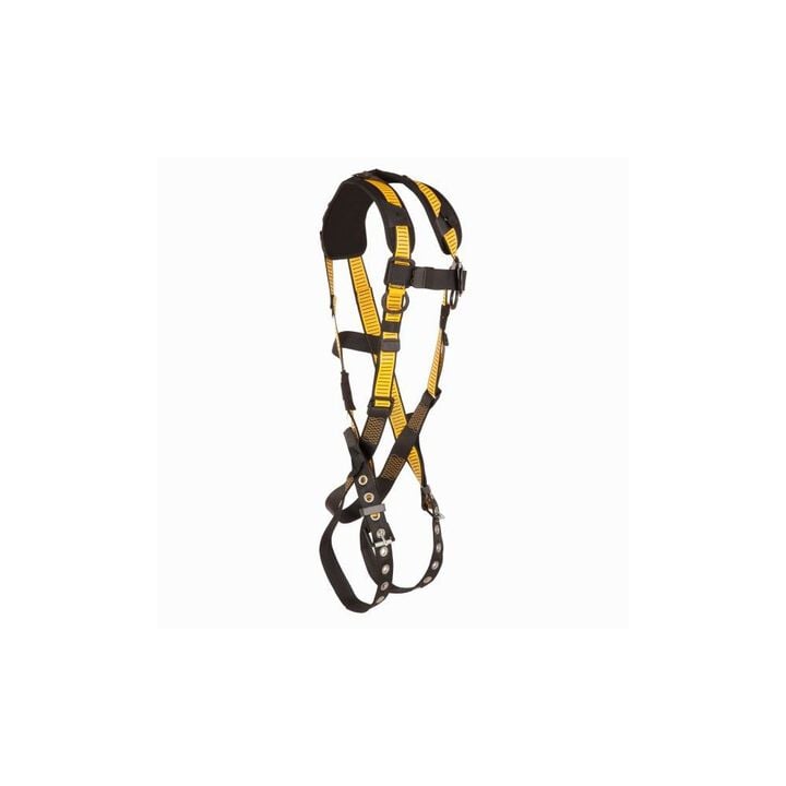 DEWALT D1000 Series L-XL TB Leg PT Chest Vest Style Harness with Back Pad, large image number 2