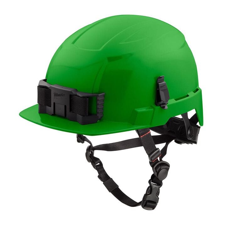 Milwaukee Green Front Brim Helmet with BOLT Class E, large image number 4