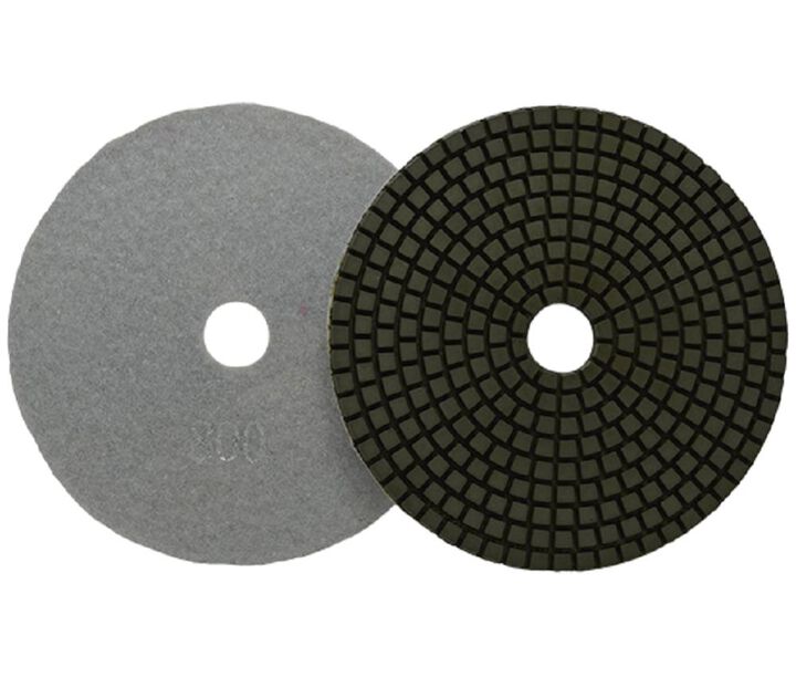 National Flooring Equipment 5 In. Polishing Pad - Resin Bond - 800 Grit