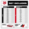 Milwaukee Metric & SAE Combination Wrench Set with PACKOUT Organizer 30 Piece, small image number 2
